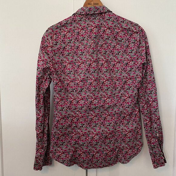 JCrew Perfect Shirt Liberty floral size 4 - Picture 4 of 5